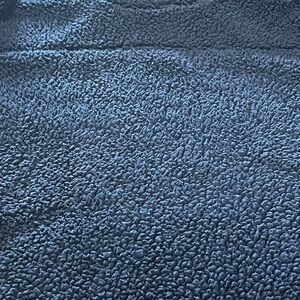 Boxercraft Blue Unisex Sherpa 1/4 Zipper pullover size XL